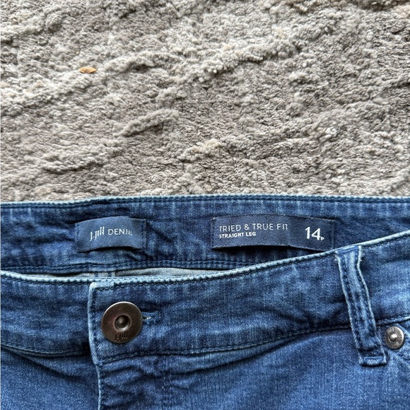 J. Jill Tried & True Straight Leg Jeans | 14 Petite - Picture 8 of 8